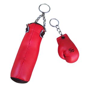 2024 promotionnel PU boxe gant porte-clés Mini boxe-gant porte-clés porte-clés boxe porte-clés - Product Image 6