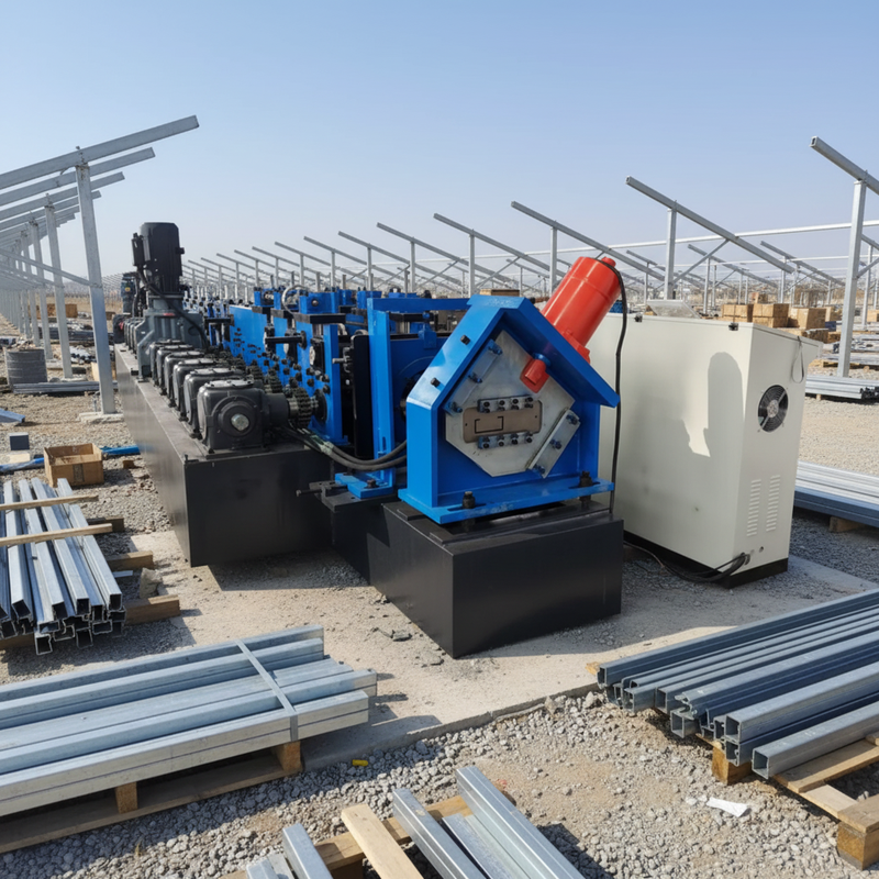 Solar Panel Frame Manufacturing Machine Strut