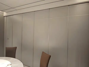 ฉากกั้นห้องไม้พับได้แบบเลื่อน สำหรับห้องประชุม ห้องเรียน โรงยิม โกดัง ห้องครัว ใช้แบ่งพื้นที่สำนักงาน - Product Image 6