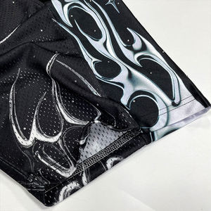 Maillot de football américain surdimensionné personnalisé en polyester, imprimé, en mesh respirant, pour jeunes sportifs - Product Image 5