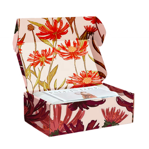 Boîte cadeau en carton ondulé pour envoi postal, personnalisée 9X6X4 bleue pour l'expédition et l'emballage <span class=keywords><strong>de</strong></span> boîtes aux lettres - Product Image 1