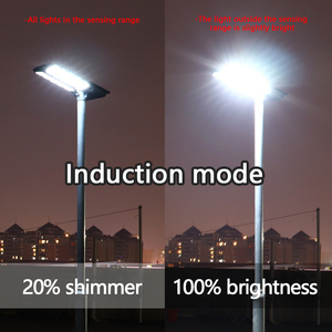 Commercio all'ingrosso della fabbrica 1200w tutto in un lampione solare esterno impermeabile movimento sens - Product Image 5