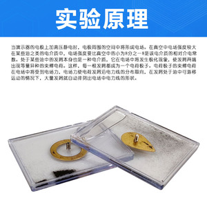 Electric Field Line Demonstration Unit 23053: <b>Physics</b> Electromagnetism - Demonstration of Electric Field Strength, Magnitude, - Product Image 4