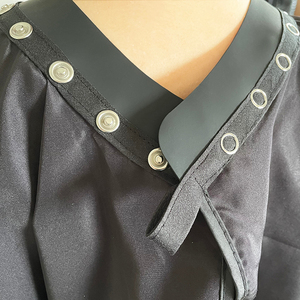 เสื้อคลุมคอซิลิคอนออกแบบโลโก้ได้ตามต้องการ,เสื้อคลุมช่างตัดผม - Product Image 4