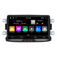 Sistema Multimedia para Auto con Pantalla Táctil de 8 Pulgadas, Carplay Inalámbrico, Android Auto, WiFi, para Renault Dacia, Radio Estéreo Android para Auto