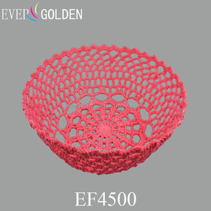 21x8cm lo stile moderno del cestino del contenitore del pane intrecciato all'uncinetto con <span class=keywords><strong>tessuto</strong></span> naturale <span class=keywords><strong>tessuto</strong></span> cesto di conservazione degli alimenti - Product Image 3