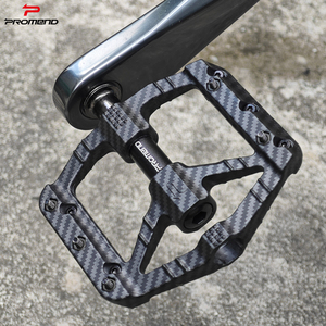 Pédales de vélo Promend 3 roulements étanches en nylon, pièces de vélo de route en <span class=keywords><strong>carbone</strong></span> pour BMX, <span class=keywords><strong>VTT</strong></span>, pédales de vélo de montagne ultralégères et colorées - Product Image 4