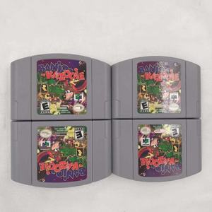 EE. UU. Versión NTSC <span class=keywords><strong>Banjo</strong></span> <span class=keywords><strong>Kazooie</strong></span> N64 Tarjeta de juego Cartuchos de videojuegos retro - Product Image 4