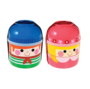 Boîte à <span class=keywords><strong>bento</strong></span> japonaise en plastique à 3 couches pour enfants boîte à <span class=keywords><strong>bento</strong></span> boîte à <span class=keywords><strong>bento</strong></span> boîte à lunch pour poupée - Product Image 2