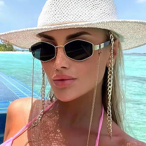 Ретро-солнцезащитные очки с полной оправой, класса люкс, с эффектом «бриллиант», поляризованные, UV400, новые, популярные в Европе и Америке, для защиты от солнца - Product Image 1