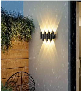 Nouveau <span class=keywords><strong>Design</strong></span> moderne applique murale extérieure étanche appliques coquille en aluminium lampe murale pour salon chambre hôtel éclairage - Product Image 3