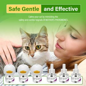 Kit difuser menenangkan kucing, penyebar feromon untuk kucing cemas solusi Anti stres & kenyamanan dengan 1 kerah menenangkan - Product Image 4