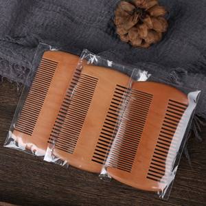 Kualitas tinggi alami grosir disesuaikan sisir janggut kayu OEM/ODM kustom Logo terbaik jenggot Kit Untuk Pria Perawatan - Product Image 3