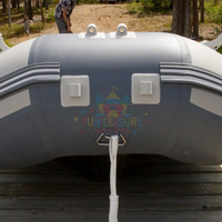 Type de pêche 3 personnes bateau de pêche gonflable moteur Pvc chine radeau rivière lac dériveur Hypalon ponton bateau gonflable pour la pêche