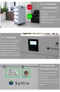 48V 100Ah 150Ah 300Ah Stackable Battery 5kWh 10kWh Solar <b>Energy</b> <b>Storage</b> <b>System</b> with Smart BMS - Product Image 5