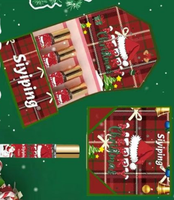 Vente en gros de parfum de maquillage de Noël parfum floral ensemble de parfum naturel longue durée 4 pièces dans 1 boîte de parfum Navideno