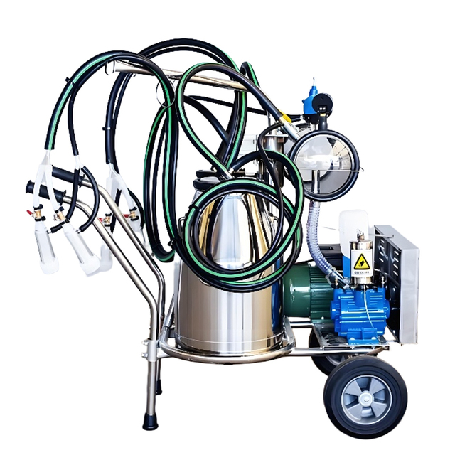 New Mobile Portable Electric Milking Machine Suitable for Large Cattle and Sheep Farms