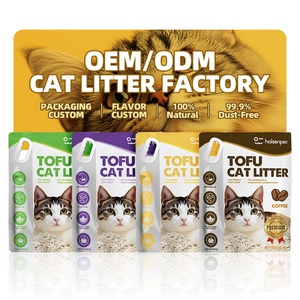 Muestras Gratis, Entrega Rápida, Arena para Gatos de Tofu Ecológica de 6L, 99% Antibacteriana, Fuerte Aglutinación, Desodorizante - Product Image 1
