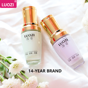 Luozi Luozi <span class=keywords><strong>Prebase</strong></span> <span class=keywords><strong>Maquillaje</strong></span> Base <span class=keywords><strong>de</strong></span> <span class=keywords><strong>Maquillaje</strong></span> Etiqueta Privada Vainilla Mate - Product Image 1