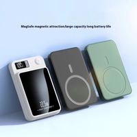 Banque d'Énergie Ultra-Mince 22.5W avec Charge Magnétique Sans Fil Ultra-Rapide, Source d'Alimentation Portable de Capacité 5000/10 000 mAh