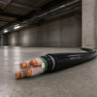 Câble d'alimentation en cuivre NYY PVC 0,6/1 kV pour l'approvisionnement des usines de fabrication de fixations de roulements et des ateliers de traitement thermique et de rectification