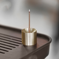Brûleur d'encens et diffuseur multifonctionnel traditionnel chinois Chenlang en laiton massif du Moyen-Orient, livraison rapide, aromatique et biologique