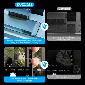 Protector <span class=keywords><strong>de</strong></span> Pantalla para Teléfono Móvil Totalmente Nuevo con Diseño Exclusivo <span class=keywords><strong>de</strong></span> Orificio Antipolvo y Bordes Ultrafinos para los Modelos 13 14 15 16 17 - Product Image 5