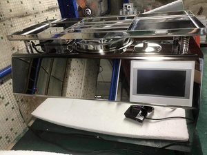 Machine à tempérer le chocolat 1000W <span class=keywords><strong>Selmi</strong></span> Machine à enrober les boules de chocolat Machine à fabriquer des bonbons au chocolat aux cacahuètes pour l'enrobage - Product Image 4