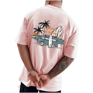 Camisetas Casuales de Verano para Hombre con Estampado Gráfico y Cuello Redondo, Camisetas de Manga Corta con Estampado de Letras - Product Image 1