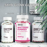 Gommes blanchissantes pour la peau avec L-glutathion, collagène, biotine pour un éclat de jeunesse, tonique de beauté pour tous sauf les femmes enceintes