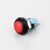 Interrupteur à bouton poussoir à verrouillage en plastique coloré CMP Ball Domed 12 mm