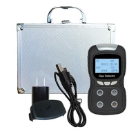 Detektor Gas Portabel Pulitong PLT840 CO H2S O2 Ex(LEL) 4-in-1 dengan Perlindungan IP65, Alarm Getar & Suara |   Klip Gas