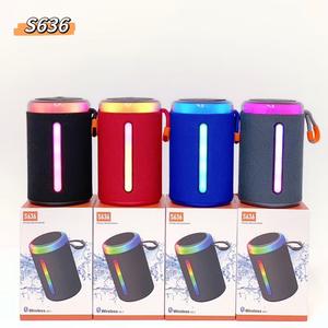 S636 Vente directe d'usine 800mah C-port Enceinte portable de <span class=keywords><strong>nouveauté</strong></span> avec éclairage LED extérieur, lumière d'ambiance nocturne, enceinte de voyage et de fête - Product Image 5