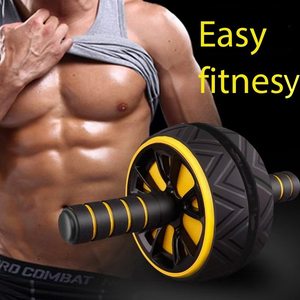 Nouveau rouleau abdominal silencieux et durable avec revêtement en acier plastifié ABS pour l'entraînement complet des muscles du tronc - Product Image 2