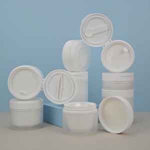 Tarro de doble pared de 50 g, 100 g, 150 g, redondo, para almacenamiento de cosméticos, envase vacío para el cuidado de la piel, tarro hermético de plástico para crema - Product Image 6