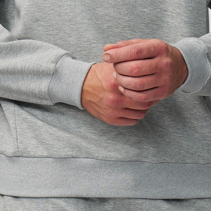 Özel Logo yüksek kalite koşu sokak Activewear tişörtü üst spor salonu gevşek Athleisure koşu Hoodie kazaklar erkekler için - Product Image 2