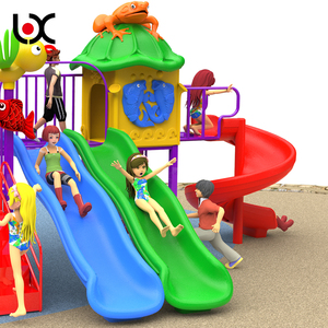 Качели набор игровая площадка парк развлечений дизайн детская площадка пластиковая открытая площадка с качелями - Product Image 4