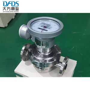 高精度高粘度140度オイル6インチDN25鋳鉄機械オーバルギアフローメーターディーゼル燃料用 - Product Image 6