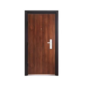 Porte de sécurité Sofia gris foncé, ouverture manuelle anti-effraction, porte complète pour appartement et usage commercial - Product Image 3