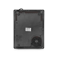 Cuisinière électrique multifonctionnelle infrarouge en céramique 2000W avec contrôle tactile, écran LED, verrouillage enfant et minuterie