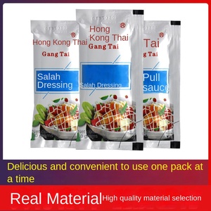 Aderezo para ensaladas 10g * 600 Fruta <span class=keywords><strong>dulce</strong></span> Sushi Hamburguesa Maíz crujiente Se puede hacer ensalada de frutas vegetales para uso doméstico - Product Image 3
