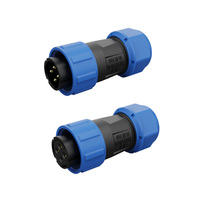 Conector de Cable Circular Impermeable IP68 WEIPU Serie SP, 3 Pines, SP17 SP13 SP16 SP21 SP11, Enchufe Eléctrico Macho y Hembra para Alimentación