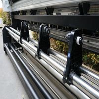 Impresora Eco Solvente Yinstar de 3.2m con Cabezal de Impresión I3200 para Vinilo, Lonas Flexibles, Telas para Banderas