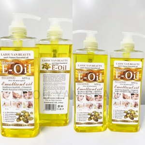 天然发光护肤维生素e油增亮按摩面部和身体妊娠纹去除精油 - Product Image 1
