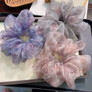 กิ๊บติดผมลายดอกไม้แบบใหม่ ผ้าเนื้อดี ขนาดใหญ่ สำหรับผู้หญิงและเด็กผู้หญิง - Product Image 2