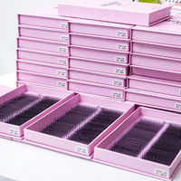 Extensions de cils individuelles CNK Professional, légères et confortables, style mat, faux cils