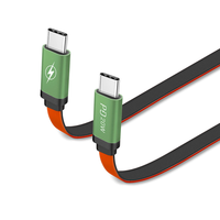 Cable de Datos USB de Carga Rápida 3A 20W 3.0 con Conector Tipo-C, Conductor de Cobre Puro, Revestimiento de TPE, Transferencia de Datos PD