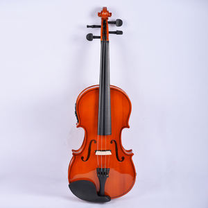 <span class=keywords><strong>Precio</strong></span> de Venta al por mayor <span class=keywords><strong>profesional</strong></span> Electro-Acoustic EQ violín con accesorios de madera de - Product Image 3