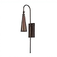 Lampe murale chauffe-bougie moderne à intensité variable avec température réglable, sans fil, en métal, pour table ou applique murale