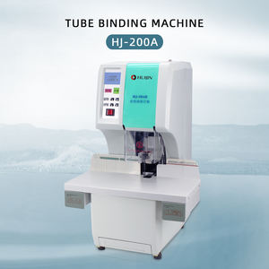 स्वचालित कागज ड्रिलिंग मशीन बैंकनोट बाध्यकारी मशीन दस्तावेज और रसीद बाध्यकारी मशीन - Product Image 4